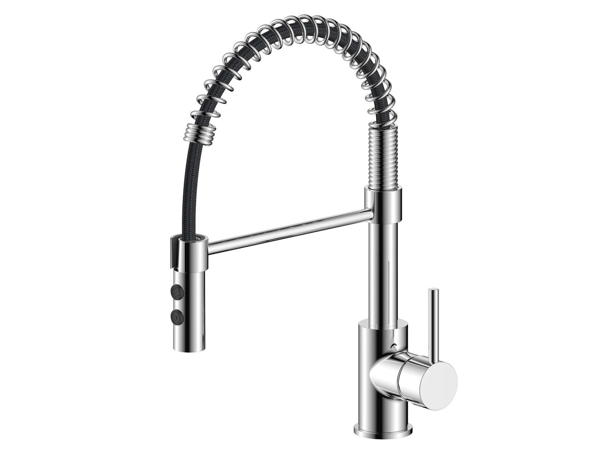 Nexaliving 83308-5 keukenkraan met veerbuis, chroom
