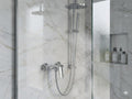 Nexaliving 87804 shower mixer, chrome, wall-mounted
